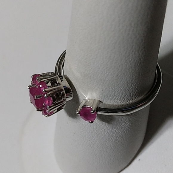 Ruby Spinner Ring - Picture 2 of 5